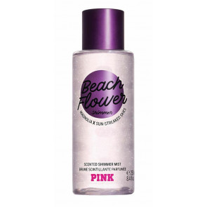 Парфюмированный спрей для тела Victoria`s Secret Pink Beach Flower Shimmer Fragrance Body Mist (250 мл)